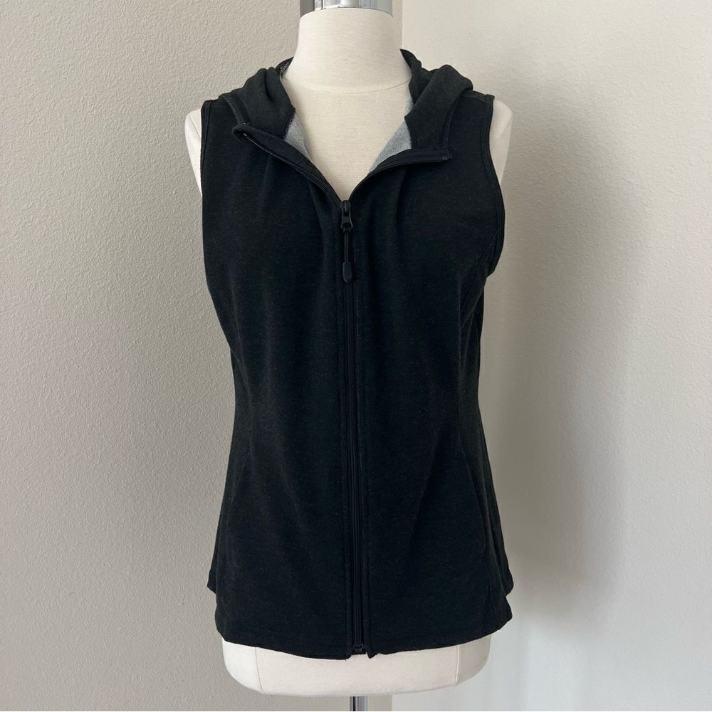 Glyder vest hoodie black M